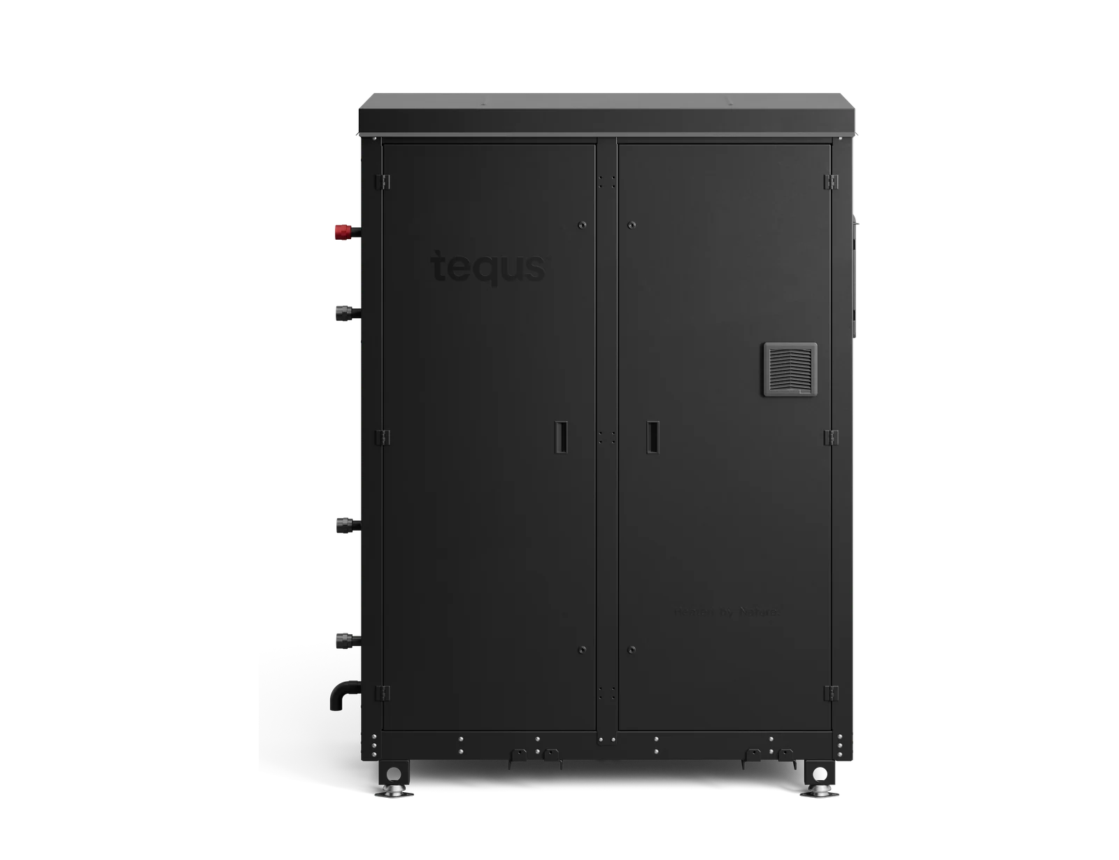 Tequs Aqua 1 heat pump cabinet with two doors closed